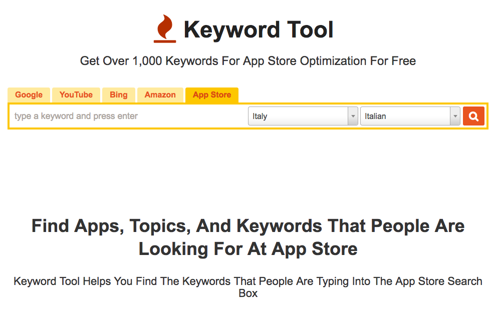tool per app store optimization